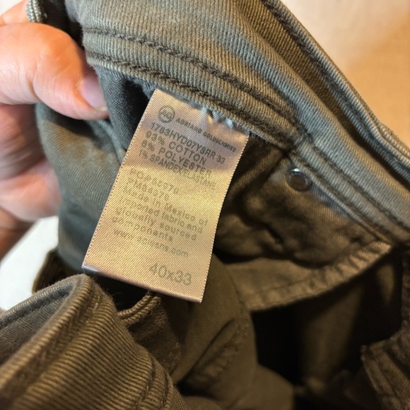 Adriano Goldschmied Jeans Mens Green AG ED The Tellis Modern Slim Denim 40x33 - Picture 8 of 8